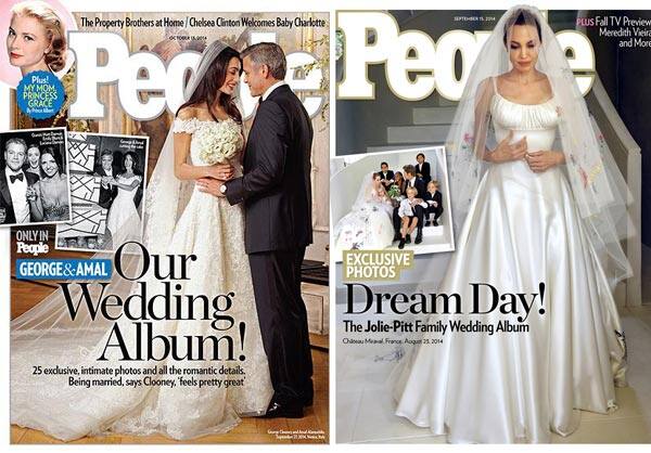 Angelina Jolies wedding dress revealed