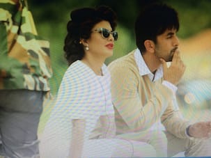 Spotted: Ranbir Kapoor and Jacqueline Fernandez cosying on the sets of Arjun Rampal's Roy!