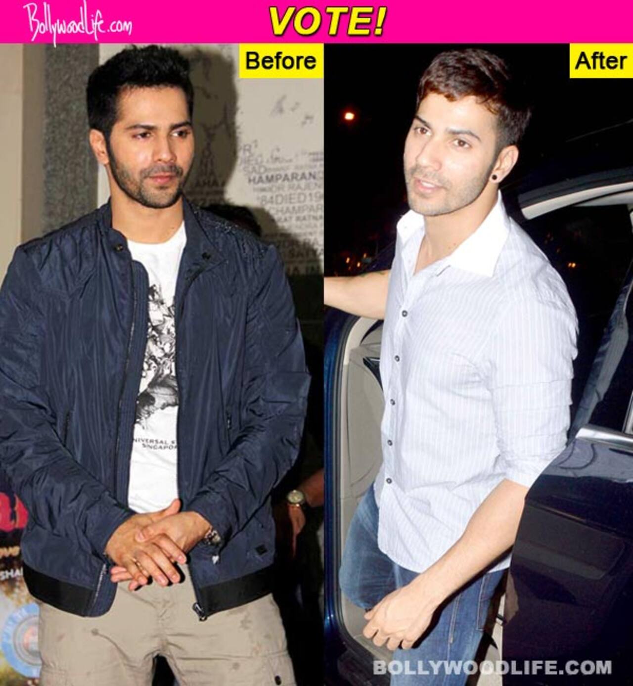 Black or light brown, which hair color does Varun Dhawan look better in? Vote! - Bollywood News & Gossip, Movie Reviews, Trailers & Videos at Black or light brown, which hair color does Varun Dhawan look better in? Vote! - Bollywood News & Gossip, Movie Reviews, Trailers & Videos at