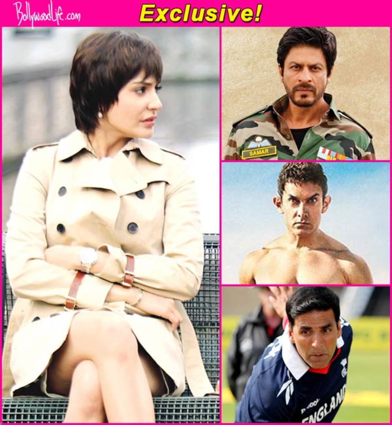 Anushka Sharma doesn't care if she gets work with Shah Rukh Khan, Aamir Khan or Akshay Kumar