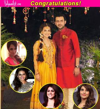 Dia Mirza Sahil Sangha Engagement - Latest News, Photos and videos of Dia  Mirza Sahil Sangha Engagement | Bollywood Life