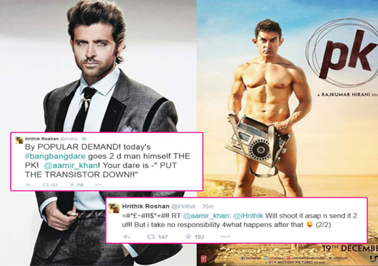 Hrithik Roshan dares Aamir Khan to go naked, and he accepts it! - Bollywood  News & Gossip, Movie Reviews, Trailers & Videos at Bollywoodlife.com