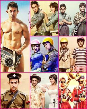 Aamir Khan sports second hand clothes in PK!