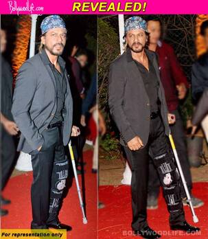 Revealed: Shah Rukh Khan gets injured while promoting Happy New Year!