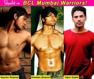 ​Box Cricket League 2014: Mumbai Warriors’ Shaleen Bhanot, Gaurav Khanna and Vipul Gupta all set to strip