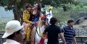 Ranveer Singh ran away with Parineeti Chopra on a horse during Kill Dil shoot - Watch video!