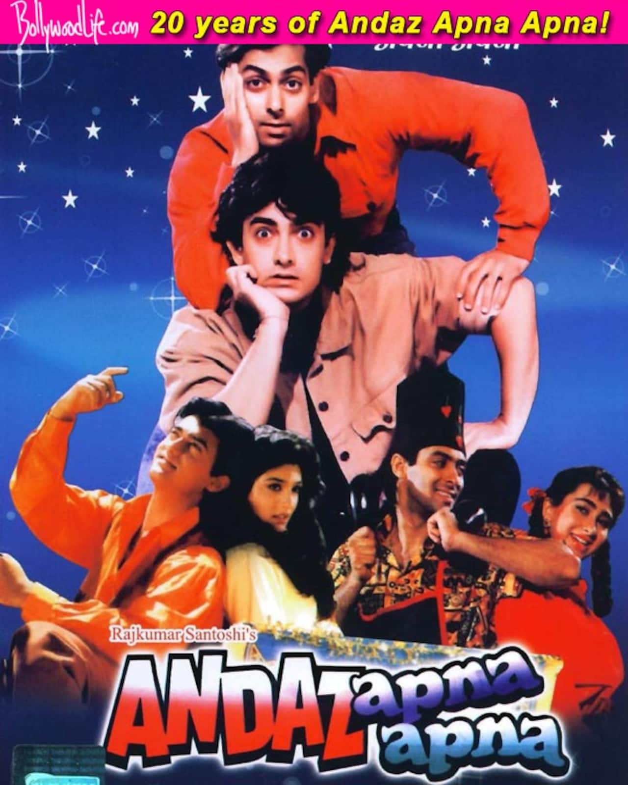7 iconic dialogues from Aamir Khan and Salman Khan's Andaz Apna Apna -  watch videos! - Bollywood News & Gossip, Movie Reviews, Trailers & Videos  at 