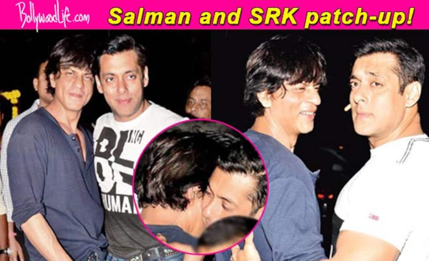 Here’s how Salman Khan and Shah Rukh Khan patched up on Arpita Khan’s pre-wedding day!