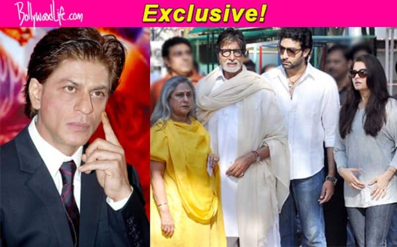 Amitabh Bachchan apologises to Shah Rukh Khan for Jaya Bachchan's 