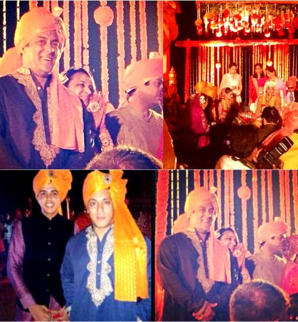 Salman Khan attends Pulkit Samrat and Shweta Rohira's wedding in Goa