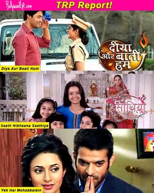 TRP report card: Yeh Hai Mohabbatein, Diya Aur Baati Hum and Saath Nibhaana Saathiya continue to rule the charts!