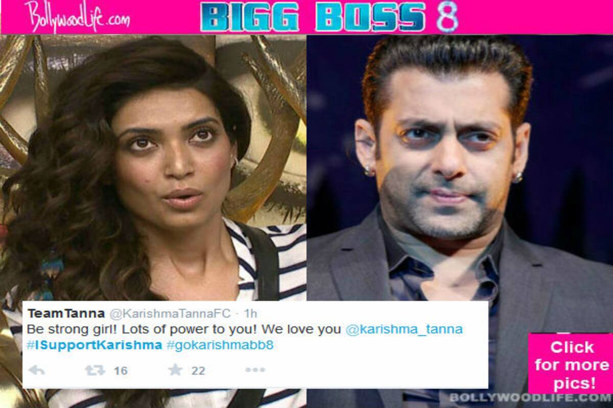 Bigg Boss 8 Viewers Go Against Salman Khan And Support Karishma Tanna Bollywood News Gossip Movie Reviews Trailers Videos At Bollywoodlife Com But the episode shot on 14th december saw some dispute between salman and the gorgeous contestant karishma tanna. bigg boss 8 viewers go against salman khan and support karishma tanna bollywood news gossip movie