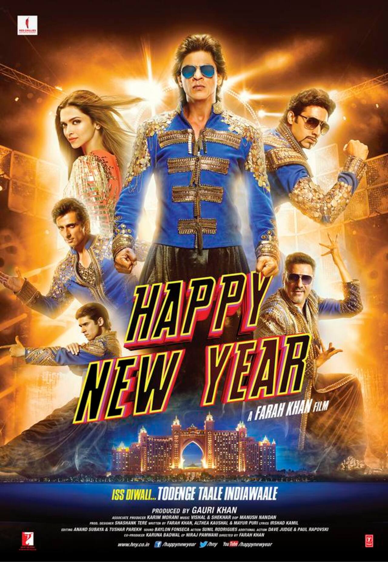 shah rukh khan happy new year movie
