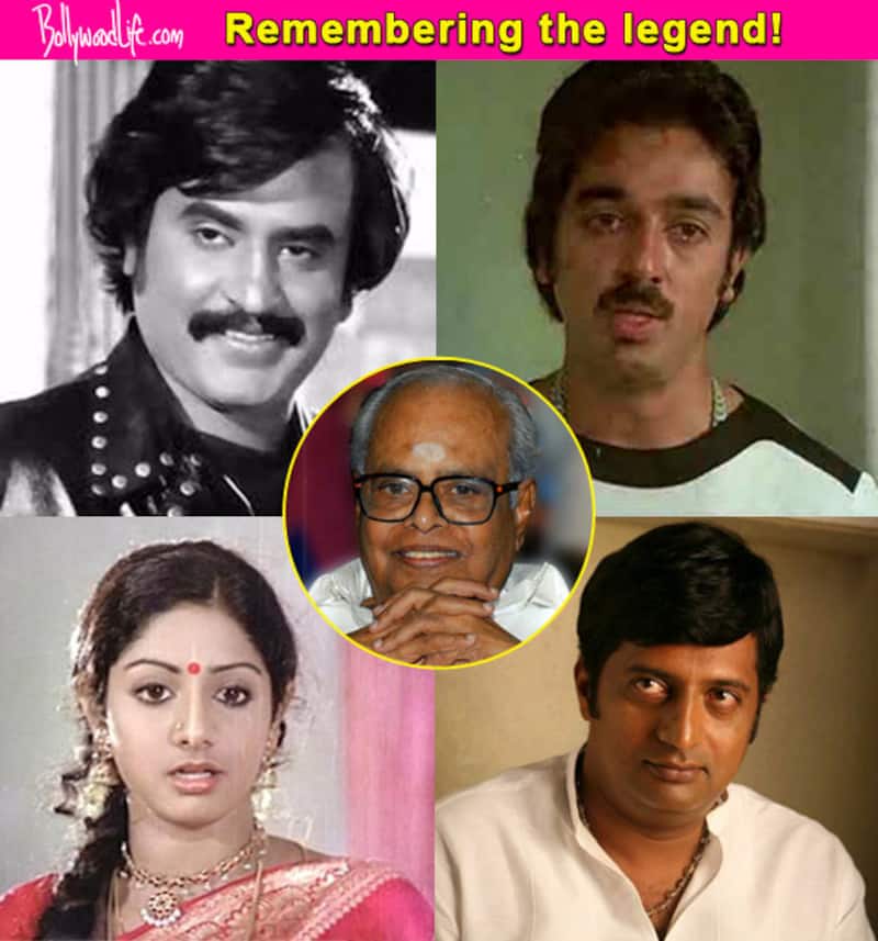 Rajinikanth, Kamal Haasan, Sridevi – 5 finds of late K Balachander who went on to be great celebs!