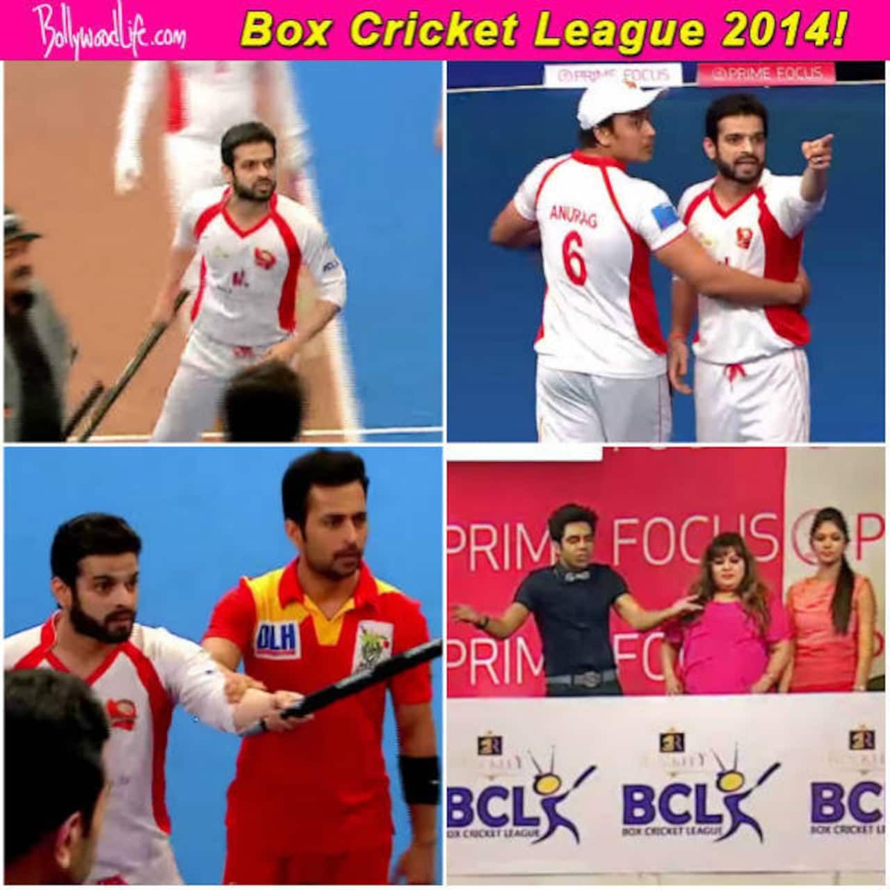 Shocking Karan Patel Gets Angry And Charges At The Bcl Commentator Aparshakti Khurrana Watch