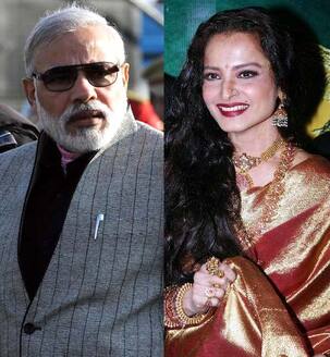 Narendra Modi and Rekha named as the hottest vegetarian celebrities