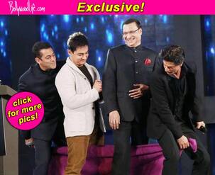Here are some inside pictures of Salman Khan, Shah Rukh Khan and Aamir Khan's reunion!