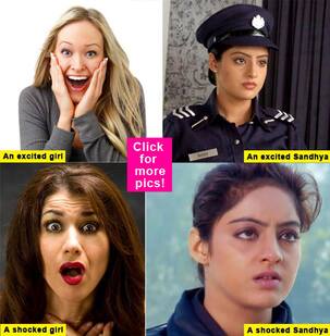 Diya Aur Baati Hum: Deepika Singh aka Sandhya and her not so many expressions -view pics!
