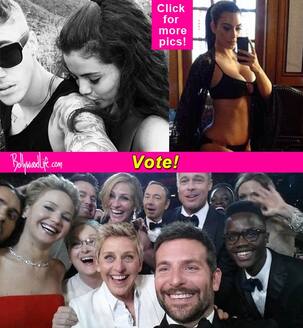 Ellen DeGeneres, Kim Kardashian, Justin Bieber-Selena Gomez : Which Hollywood celeb has the best selfie of 2014? Vote!