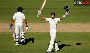 Virat Kohli's hundred of grit and character applauded on Twitter