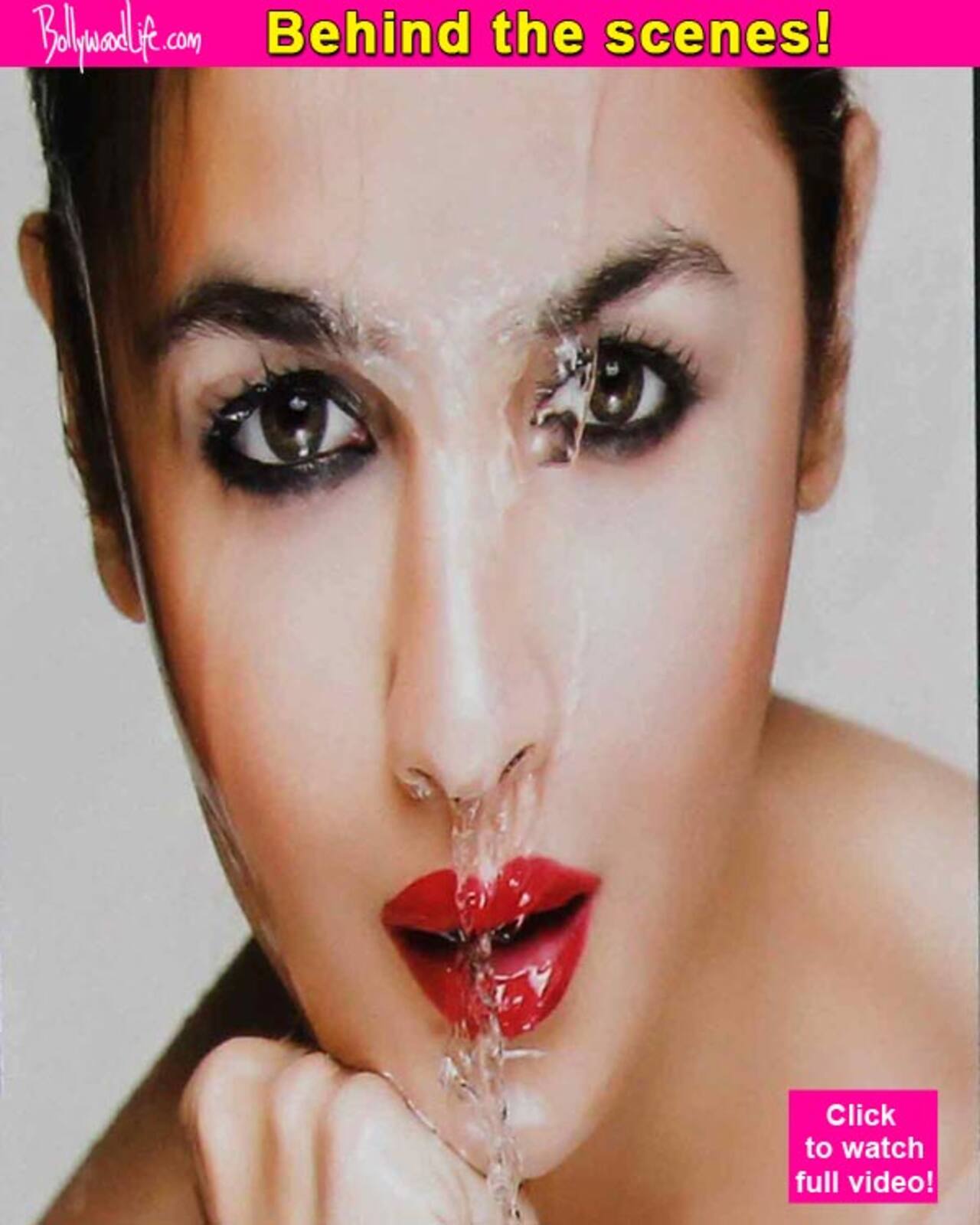 Alia Bhatts Hot Wet And Sexy Shot For Dabboo Ratnani Calendar 2015 Watch Video Bollywood