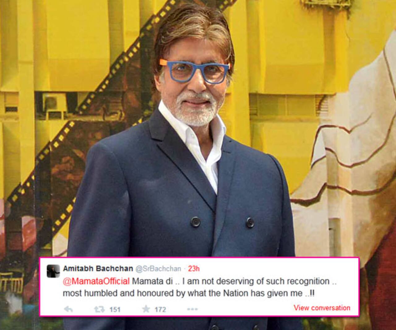 I'm not deserving of Bharat Ratna, says Amitabh Bachchan!