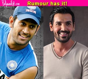 MS Dhoni meets good friend John Abraham after his controversial Test exit!