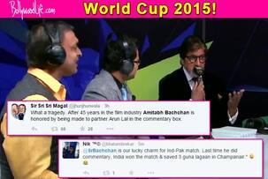 ICC Cricket World Cup 2015: Jokes about Amitabh Bachchan's commentary during India Vs Pakistan match go viral!