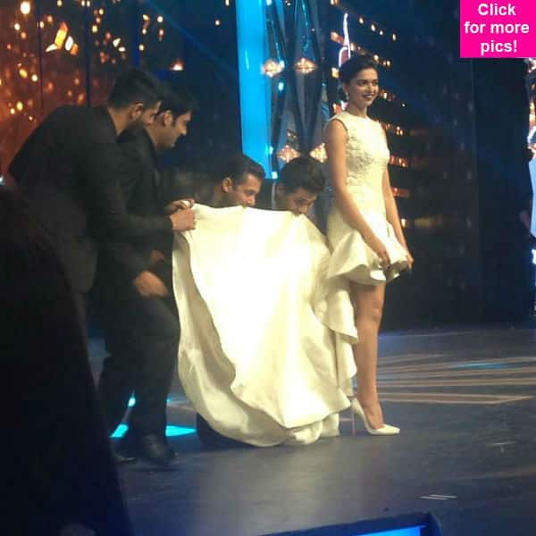 Filmfare Awards 2015 Salman Khan And Sidharth Malhotra Do The Jumme Ki Raat Step With Deepika