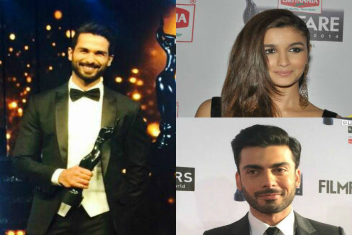Filmfare Awards 2015 Winners List Shahid Kapoor Kangana Ranaut Alia Bhatt And Fawad Khan Walk Away With The Trophies Bollywood News Gossip Movie Reviews Trailers Videos At Bollywoodlife Com The following is my input on the filmfare best actor awards from 1974 (first year with 5 nominees) till now. filmfare awards 2015 winners list