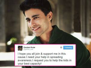 Mahakumbh actor Gautam Rode starts an initiative to help underprivileged street kids!