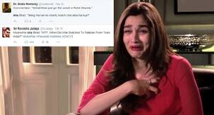 Alia Bhatt becomes the butt of jokes during the India-Pakistan World Cup match