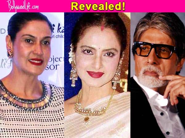 Rekha wears sindoor for Amitabh Bachchan, says Puneet Issar's&nbsp;wife!