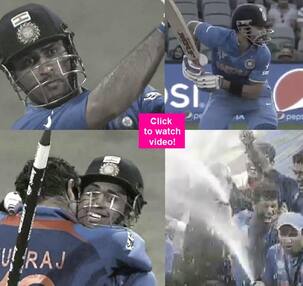 ICC World Cup 2015: Sushant Singh Rajput pays tribute to team India with Phir se song from MS Dhoni biopic- watch video!