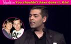 Salman Khan and Shah Rukh Khan criticise Karan Johar for AIB Roast!