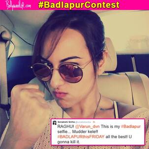 Here's Sonakshi Sinha's entry for BollywoodLife's Badlapur contest - view pic!