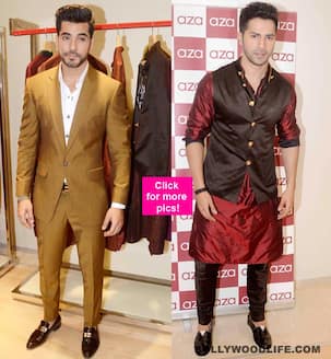 Varun Dhawan and Gautam Gulati clicked at a launch - view pics!