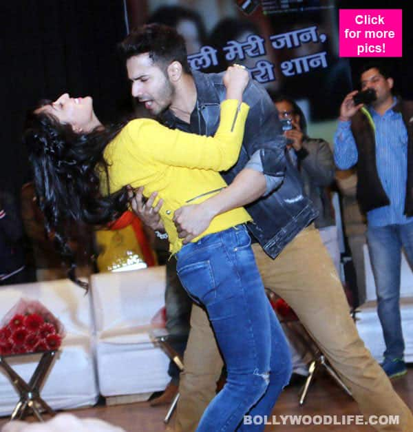 Varun Dhawan And Yami Gautam's Cute PDA While Promoting Badlapur In ...