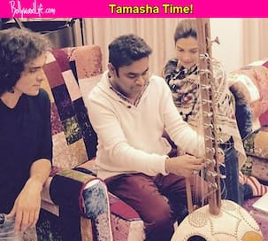Caught on camera: Deepika Padukone, A R Rahman and Imtiaz Ali's Tamasha