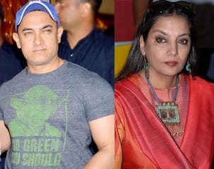 Shabana Azmi is highly miffed with Aamir Khan!