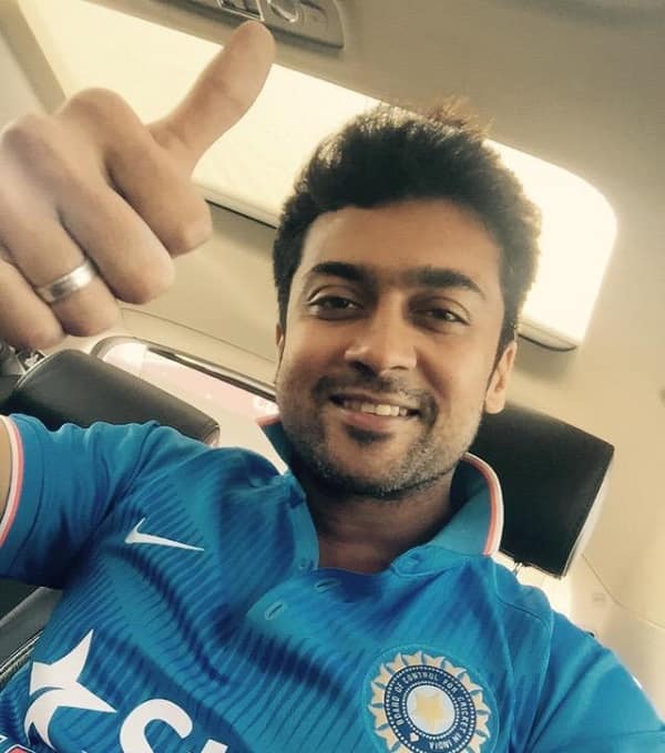 Suriya Bleeds Blue; Cheers For India In World Cup Semifinal Against ...