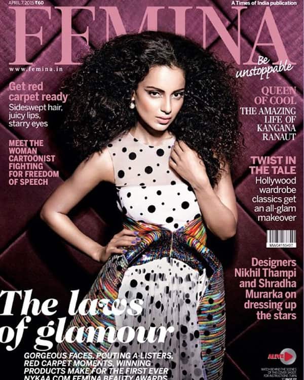 Kangana Ranaut rocks on a magazine cover- view pic!