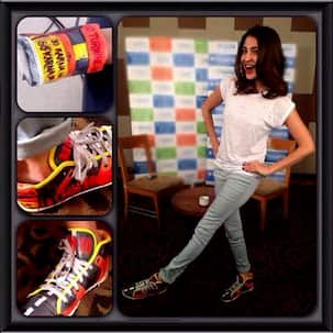Did you check out Anushka Sharma's NH10 sneakers? View pic