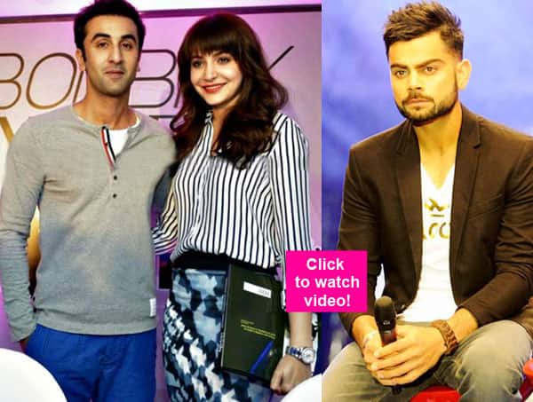 Anushka Sharma bowled by Ranbir Kapoor and not Virat Kohli - watch&nbsp;video!
