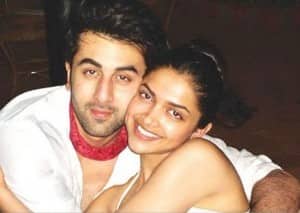 Ranbir with Deepika