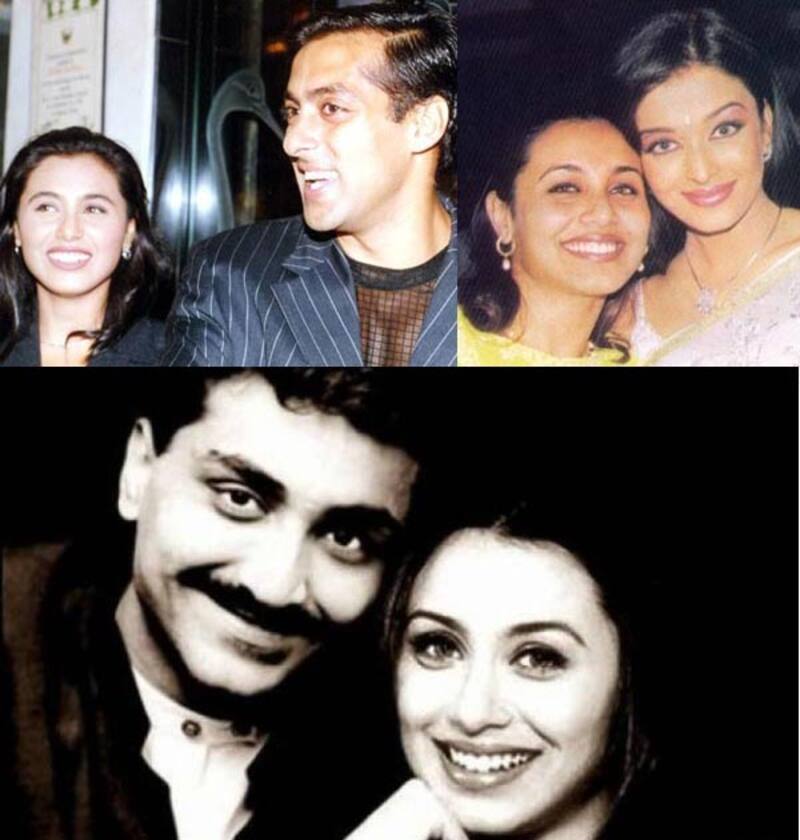 Blast from the past: Rani Mukerji's unseen pictures with Salman Khan, Aishwarya Rai Bachchan and Aditya Chopra!