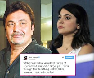 Rishi Kapoor supports Anushka Sharma!