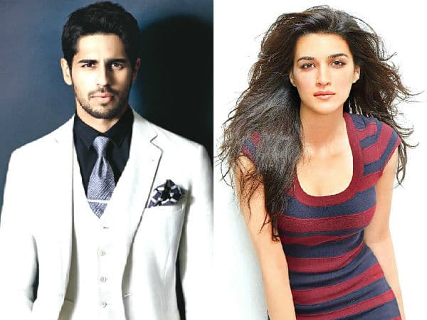 Are Sidharth Malhotra And Kriti Sanon Working Together In A Film Bollywood News And Gossip