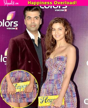 Check out Alia Bhatt's 'Happy' gift from Karan Johar- view pic!