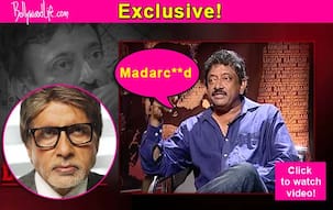 When Ram Gopal Varma sent Amitabh Bachchan an SMS with the abuse Madarc**d - watch video!